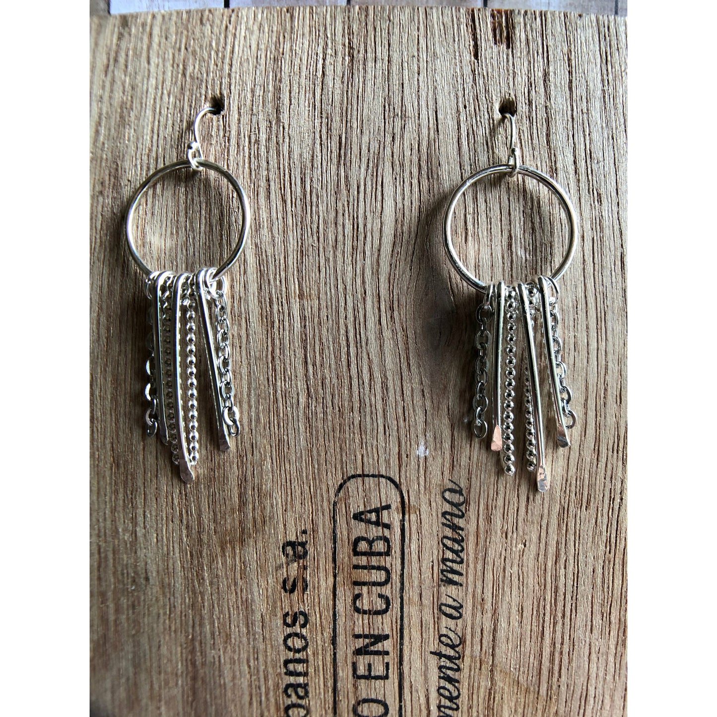 sterling-silver-mixed-metal-earrings-dangle-earrings-fringe-earrings-silver-dangle-earrings-boho-dangle-earrings-earrings-drop-earrings