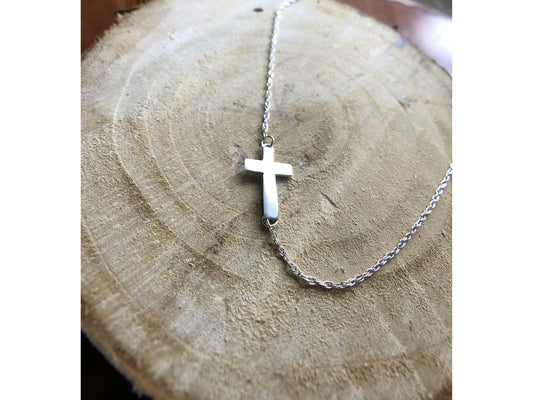 Cross shape mounted sideways.