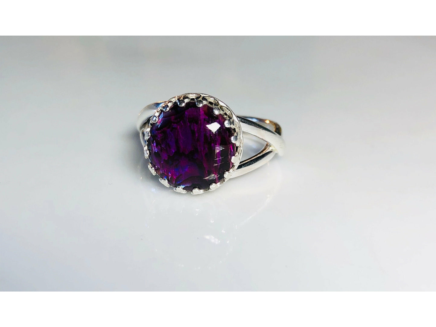purple-sterling-silver-ring-abalone-ring-sterling-silver-simple-band-boho-ring-purple-ring-sterling-silver-circle-ring-stackable-ring-simple