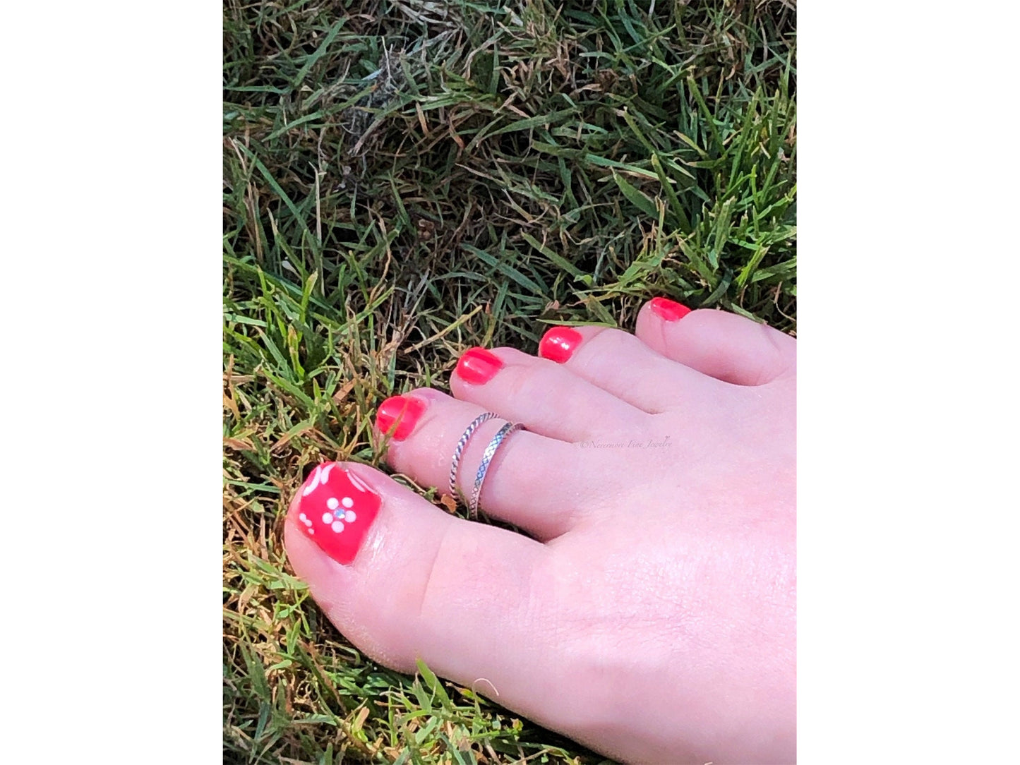 sterling-silver-toe-ring-silver-toe-ring-adjustable-toe-ring-boho-jewelry-simple-toe-ring-textured-toe-ring-beach-jewelry-toe-ring-simple