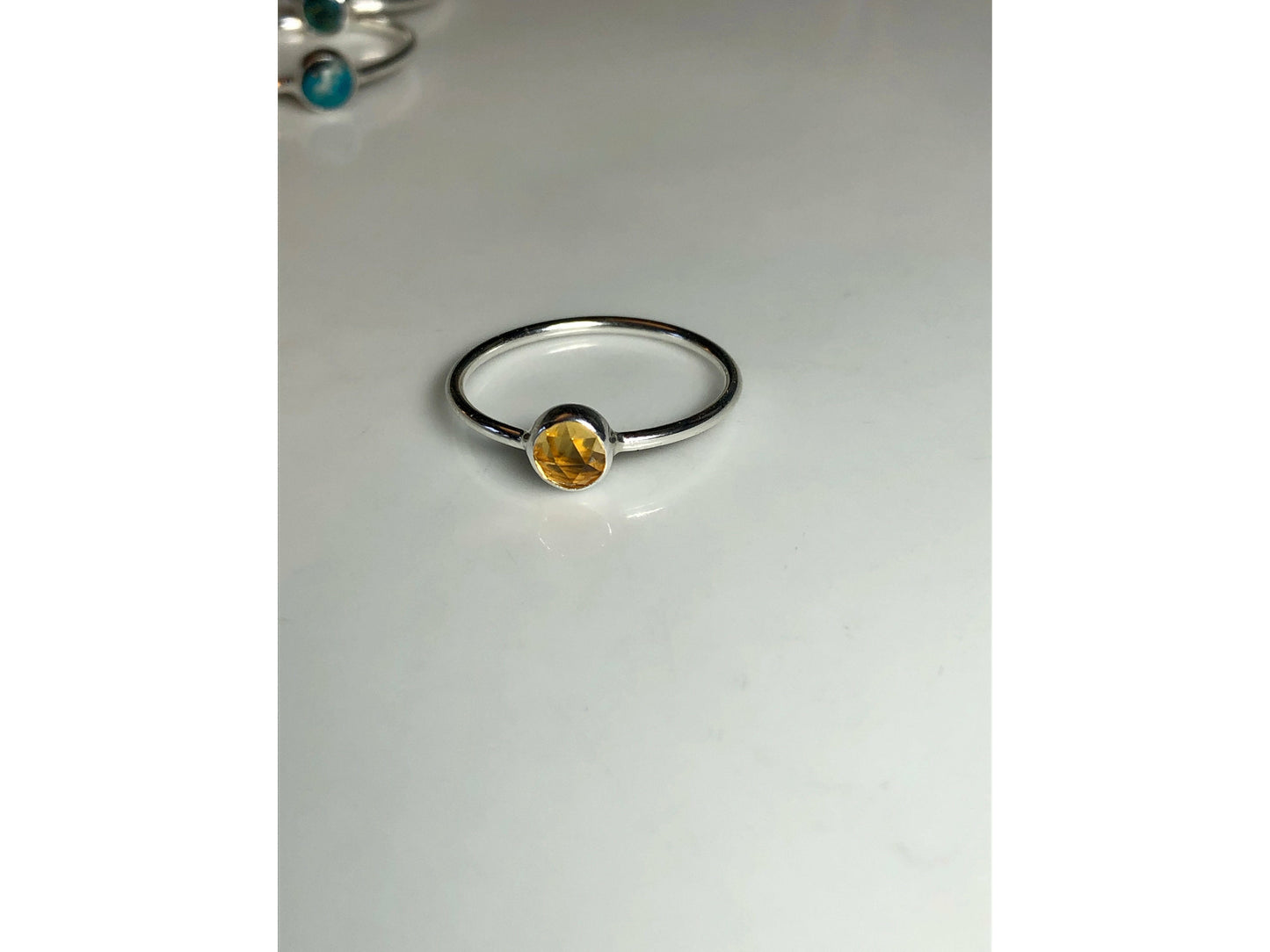 sterling-silver-citrine-ring-stackable-rings-birthstone-ring-yellow-ring-sterling-simple-bands-dainty-ring-delicate-ring-gemstone-jewlery