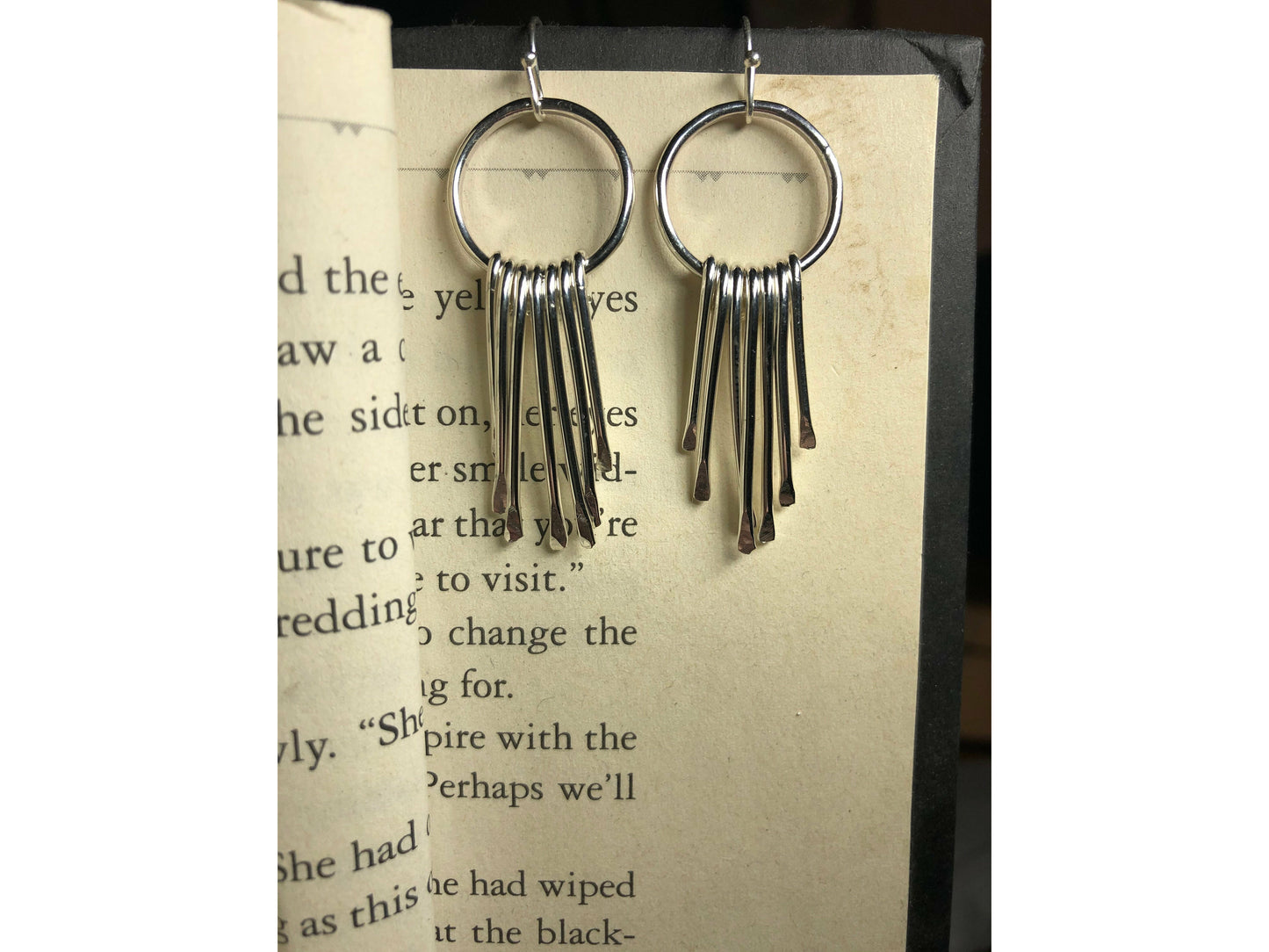 sterling-silver-earrings-sterling-dangle-earrings-statement-earrings-fringe-earrings-sterling-silver-minimalist-earrings-dainty-earrings