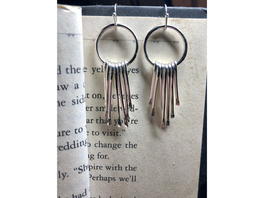 sterling-silver-earrings-sterling-dangle-earrings-statement-earrings-fringe-earrings-sterling-silver-minimalist-earrings-dainty-earrings