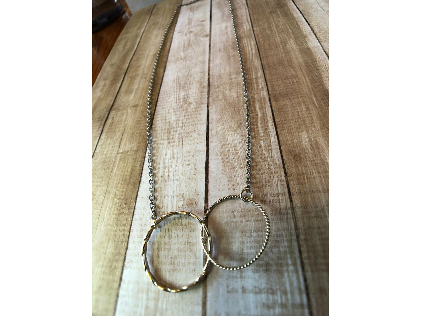 sterling-silver-interlocking-necklace-sterling-silver-circle-necklace-geometric-jewelry-infinity-jewelry-unity-necklace-silver-necklace