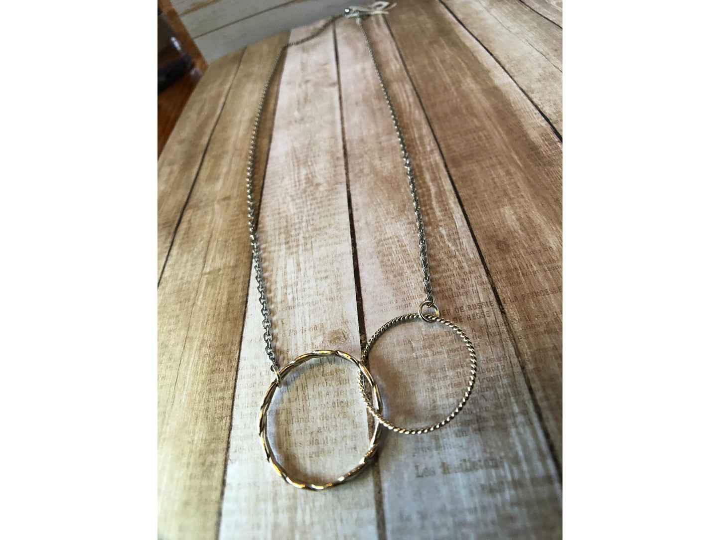 sterling-silver-interlocking-necklace-sterling-silver-circle-necklace-geometric-jewelry-infinity-jewelry-unity-necklace-silver-necklace