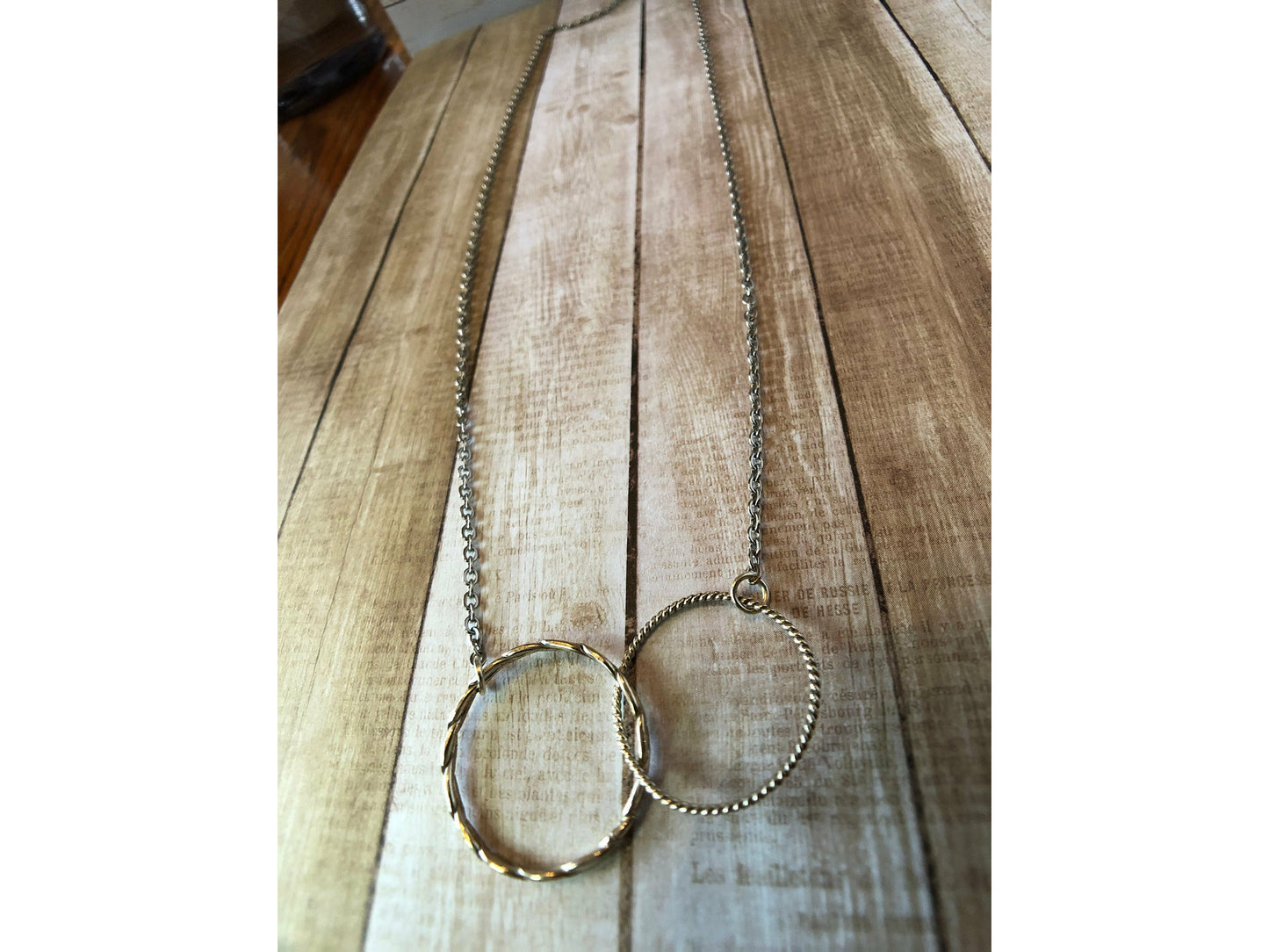 sterling-silver-interlocking-necklace-sterling-silver-circle-necklace-geometric-jewelry-infinity-jewelry-unity-necklace-silver-necklace