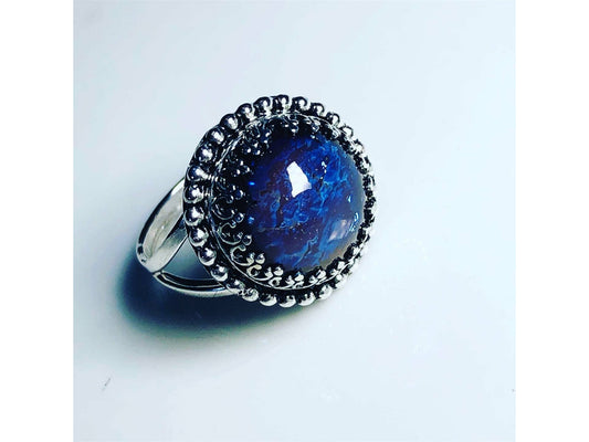 sterling-silver-statement-ring-boho-ring-tanzanite-opal-ring-gemstone-ring-simple-ring-bridal-ring-gift-for-her-ring-promise-ring