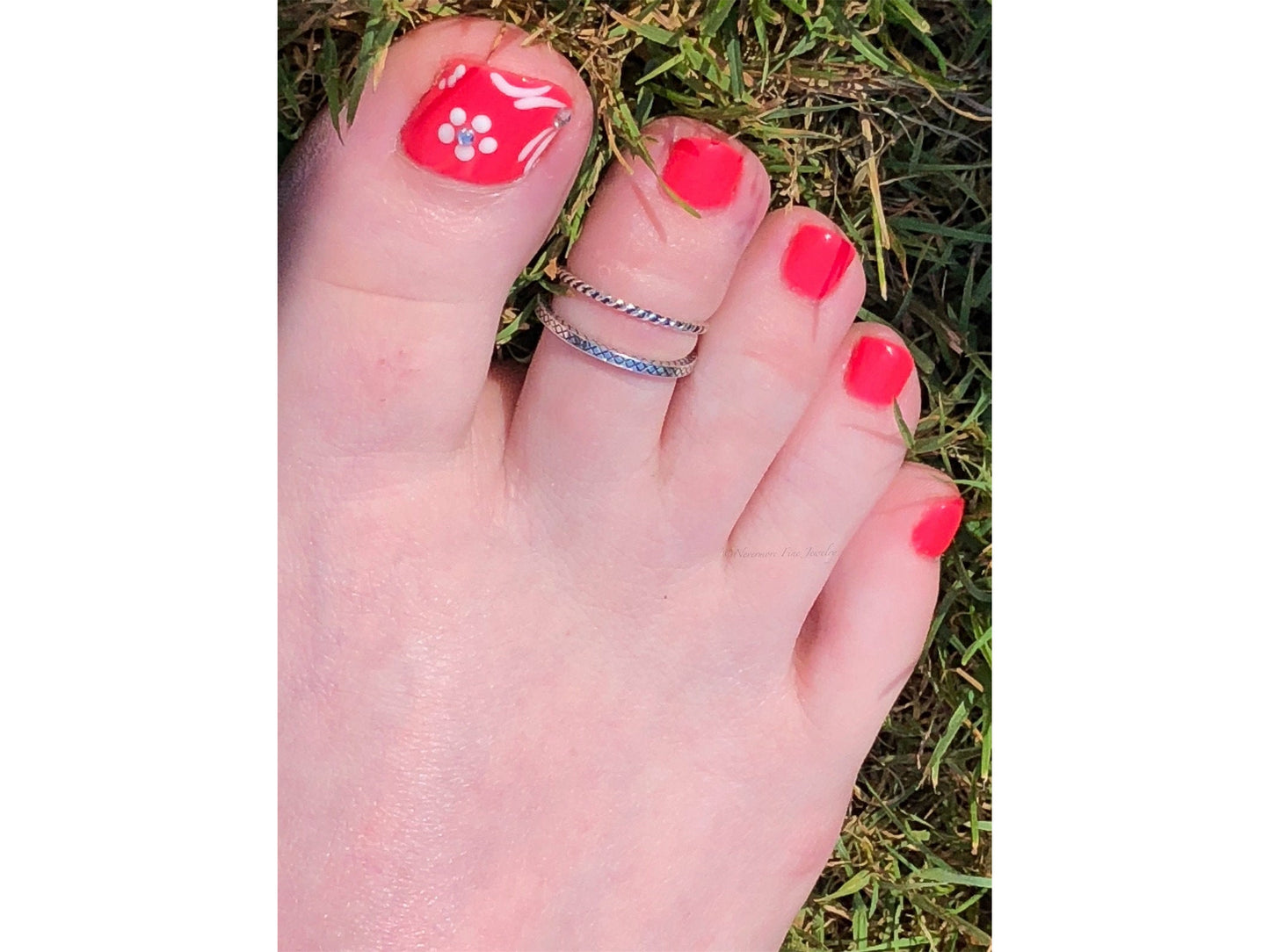 sterling-silver-toe-ring-silver-toe-ring-adjustable-toe-ring-boho-jewelry-simple-toe-ring-textured-toe-ring-beach-jewelry-toe-ring-simple
