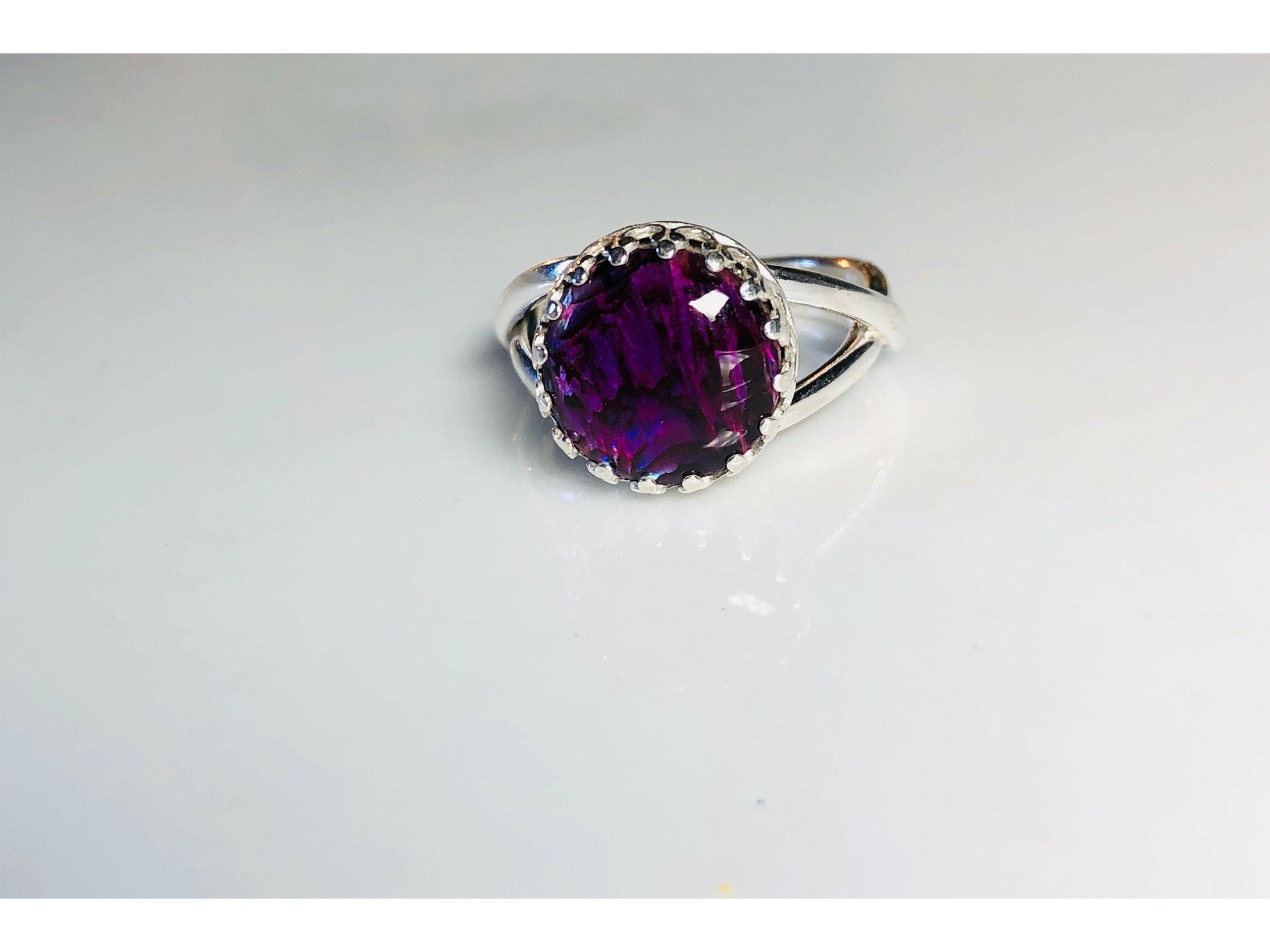 purple-sterling-silver-ring-abalone-ring-sterling-silver-simple-band-boho-ring-purple-ring-sterling-silver-circle-ring-stackable-ring-simple
