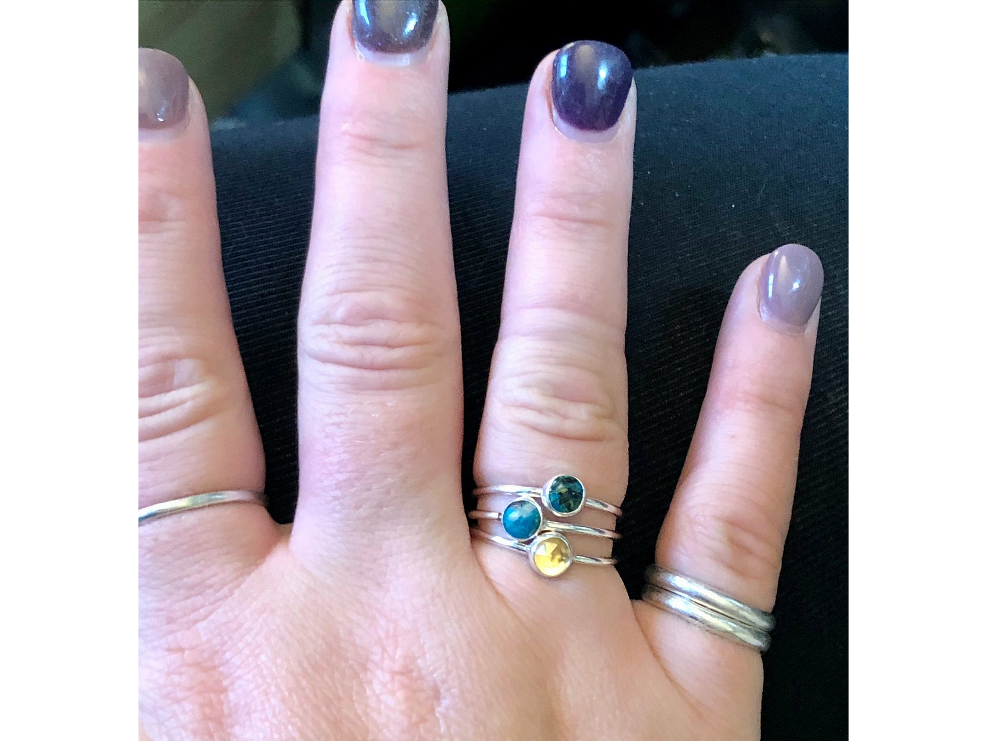 sterling-silver-stackable-rings-everday-rings-dainty-rings-thin-stack-rings-boho-rings-delicate-rings-thin-ring-gemstone-rings-silver