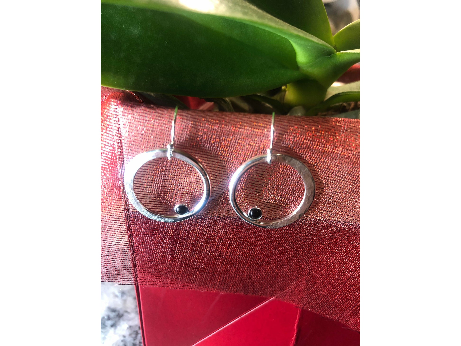 sterling-silver-dangle-earrings-sterling-hoop-earrings-onyx-earrings-sterling-drop-earrings-sterling-hoop-earrings-boho-jewelry-genuine-onyx
